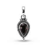 Grenat / Argent 925
