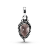 Quartz Rose / Argent 925