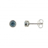 Topaze bleue / Argent 925