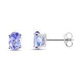 Tanzanite / Or Blanc 375