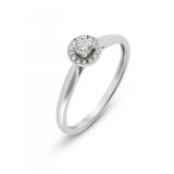 Diamant / Or Blanc 750