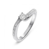 Diamant / Or Blanc 750