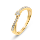 Diamant / Or Jaune 750