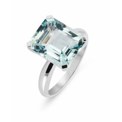 bague aigue marine