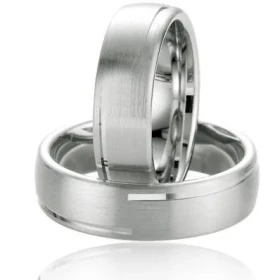 Alliance Prestige Argent 925 Platin&eacute; Largeur : 6.5mm 