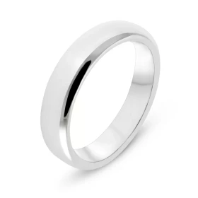  Alliance bombée Argent 925 Intérieur confort bombé Largeur : 6mm Epaisseur : 2.7mm 