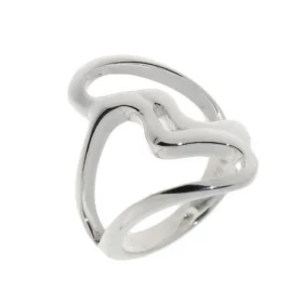 Bague Argent 925 coeurs entrelac&eacute;s 