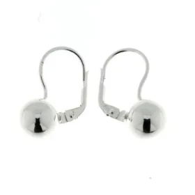 Boucles d oreilles pendantes Argent 925 Boules 10mm diamètre Longueur : 20mm 