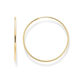  Boucles d oreilles style Créoles Or jaune 750 Diamètre extérieur : 25mm Section composée d un fil rond 1.5mm diamètre 