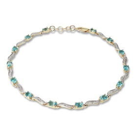 Topaze bleue miniature
