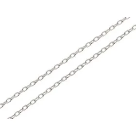 Chaine Argent 925 maille forçat Largeur maille forçat : 1.6mm Longueur chaine : 45cm