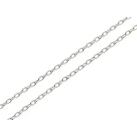  Chaine Argent 925 maille forçat Largeur maille forçat : 1.8mm Longueur chaine : 45cm 