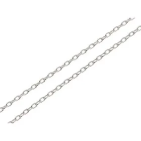 Chaine Argent 925 maille forçat Largeur maille forçat : 1.8mm Longueur chaine : 55cm Fermoir : Anneau ressort