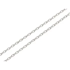  Chaine Argent 925 maille forçat Largeur maille forçat : 1.8mm Longueur chaine : 70cm Fermoir : Anneau ressort 