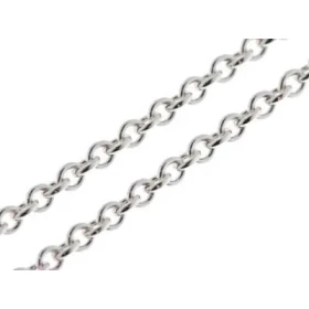 Chaine Argent 925 maille forçat Largeur maille forçat : 2.5mm Longueur chaine : 45cm