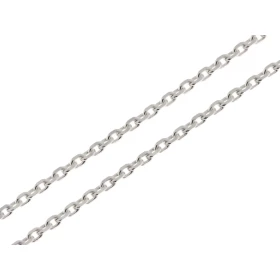Chaine Argent 925 maille forçat Largeur maille forçat : 2mm Longueur chaine : 55cm