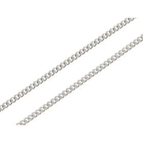 Chaine maille gourmette Argent 925/1000 Longueur chaine : 45cm Largeur maille : 2mm