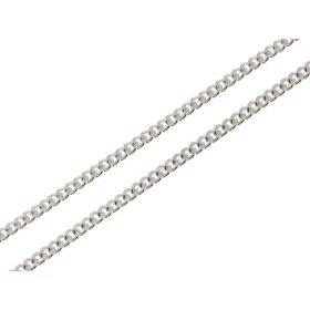 Chaine maille gourmette Argent 925/1000 Longueur chaine : 55cm Largeur maille : 2mm
