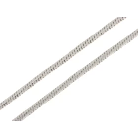 Chaine Argent 925 maille serpent Largeur maille : 2.1mm Longueur chaine : 45cm