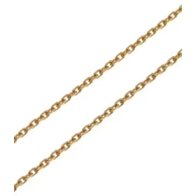  Chaine maille Forcat Or jaune 375/1000 Largeur maille : 1,4mm Longueur chaine : 50cm 