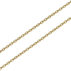  Chaine maille forçat Or jaune 750/1000 Largeur maille : 1.1mm Longueur chaine : 45cm 