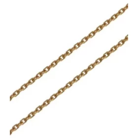  Chaine maille forçat Or jaune 750/1000 Largeur maille : 1.4mm Longueur chaine 45cm 
