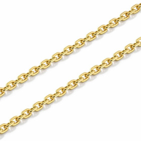  Chaine maille forçat Or jaune 750/1000 Largeur maille : 1.8mm Longueur chaine : 50cm 