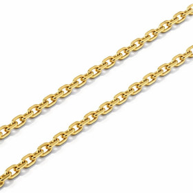  Chaine maille forçat Or jaune 750/1000 Largeur maille : 1.8mm Longueur chaine : 55cm 
