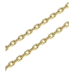  Grosse chaine maille forçat Or jaune 750/1000 Largeur maille : 2.4mm Longueur chaine : 45cm 