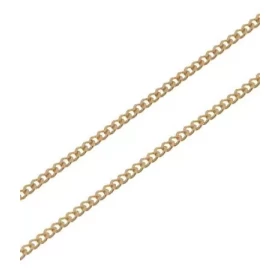  Chaine maille gourmette Or jaune 750/1000 Largeur maille : 1.4mm Longueur chaine : 45cm 