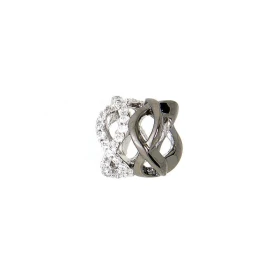 Charm Signe infini Argent 925 2 tons oxydes Dimensions du charm : 8x9mm Diamètre du trou : 5mm Motifs signes infini Un mot...