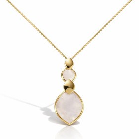 Collier argent 925 doré composé 2 navettes argent doré 2 navettes serties nacre Dimension du pendentif : 44x20mm Chaîne ma...