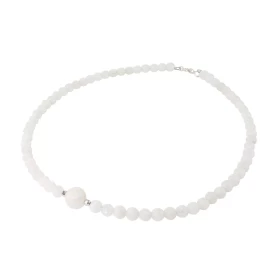 Collier Labradorite 6-10mm Argent Ce collier est composé boules 6mm Labradorite , 2 perles facettées Argent 4mm diamètre d...