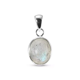 Pendentif Argent 925 Labradorite Ovale 10x8mm Cabochon Serti Clos Pendentif Argent 925 Labradorite Ce pendentif est serti ...