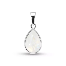 Pendentif Argent 925 Labradorite Poire 12x8mm Cabochon Pendentif Argent 925 Labradorite Ce pendentif est serti d une pierr...