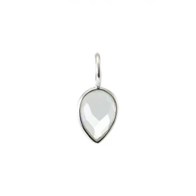 Pendentif Argent 925 Topaze Bleue Traitée Poire facettée 9x7mm Pierre forme poire facettée mesurant 9x7mm Dimensions du pe...