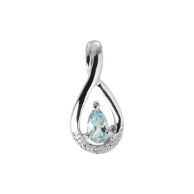Topaze bleue miniature