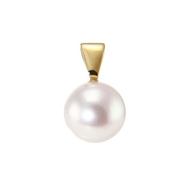  Pendentif Or Jaune Perle culture Akoya 8.5mm Perle culture Akoya 8.5mm diamètre Dimensions du pendentif (bélière incluse)...