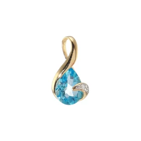 Topaze bleue miniature