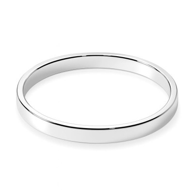 Alliance Classique Or Blanc  - 2mm