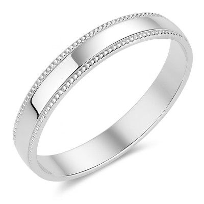 Alliance Fantaisie Or Blanc