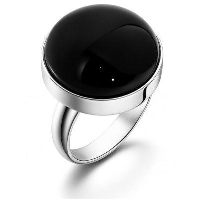 Bague Argent Onyx 20mm