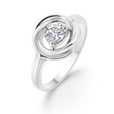 Bague Argent Oxyde de Zirconium 5mm
