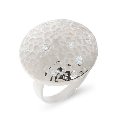 Bague Argent Oxyde de Zirconium