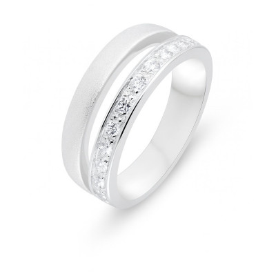 Bague Argent Oxyde de Zirconium