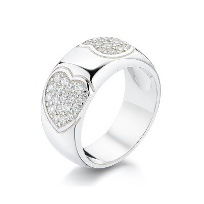 Bague Argent Oxyde de Zirconium