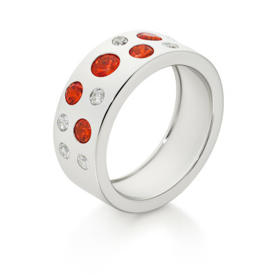 Bague Argent Oxyde de Zirconium