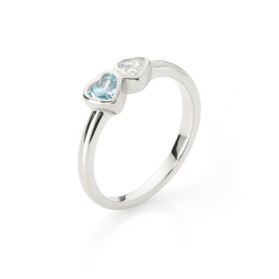 Bague Argent Oxyde de Zirconium