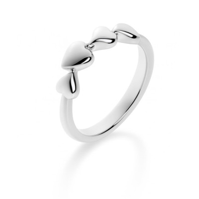 Bague Coeurs Argent 925