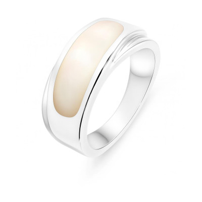 Bague Moderne Nacre en Argent 925